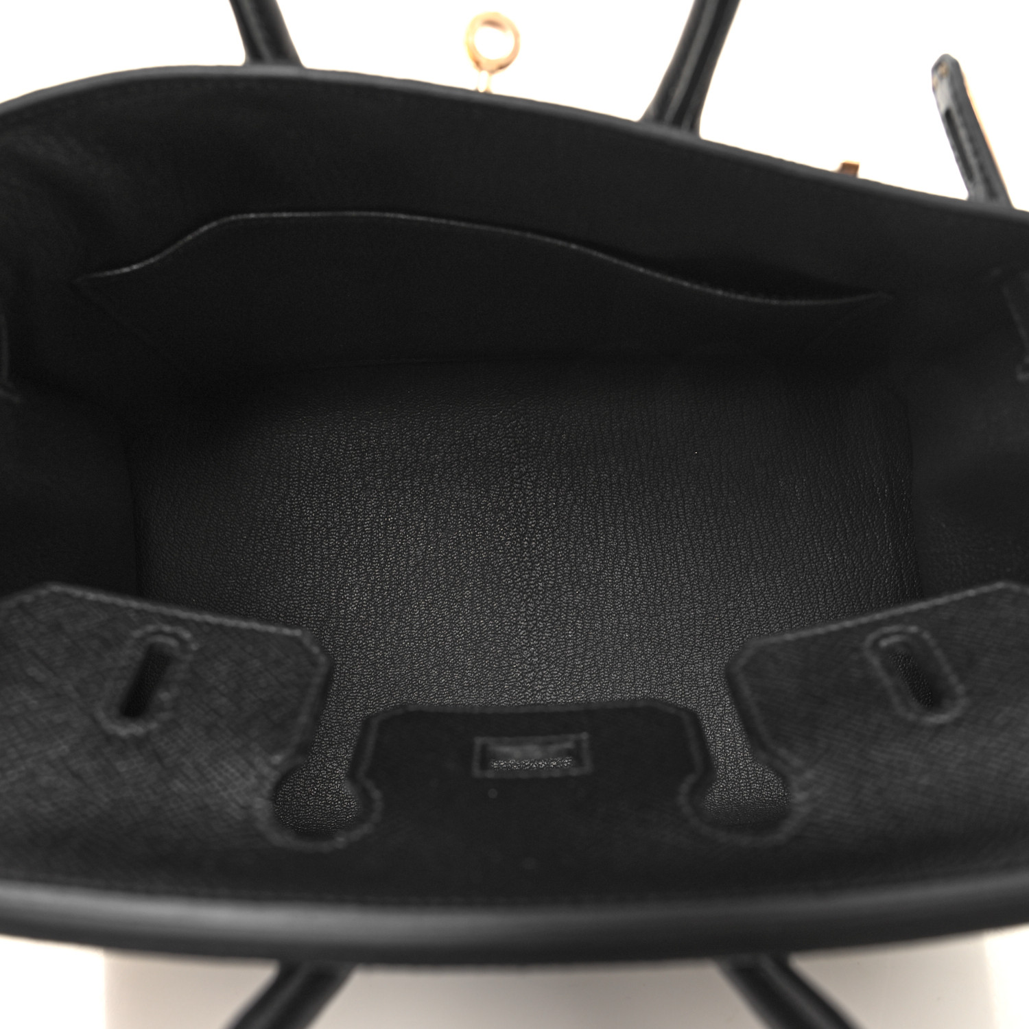 Epsom Birkin Sellier 25 Black(Golden Lock)