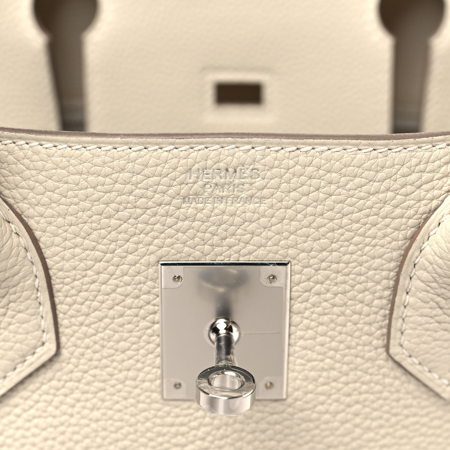 Togo Birkin 30 Craie(Silver Lock)