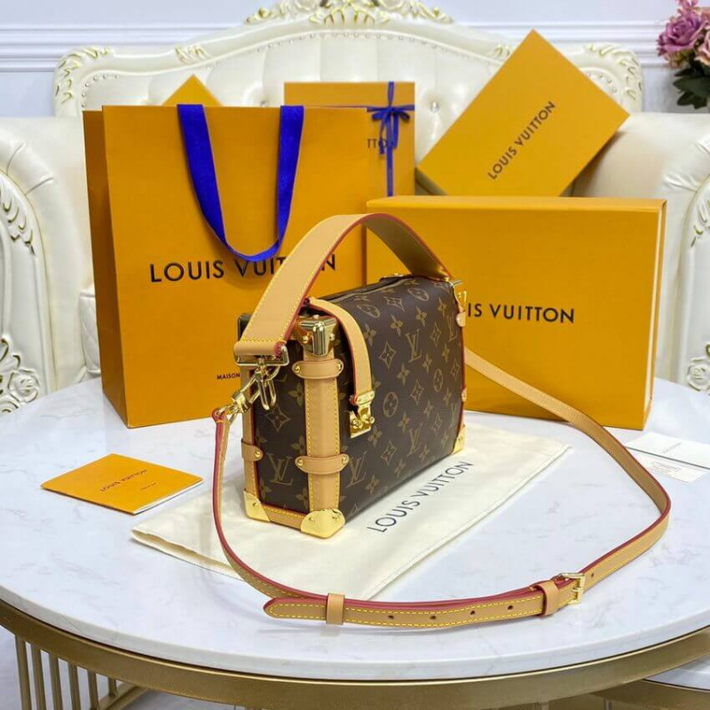 Louis Vuitton SIDE TRUNK HANDBAG M46358 MONOGRAM