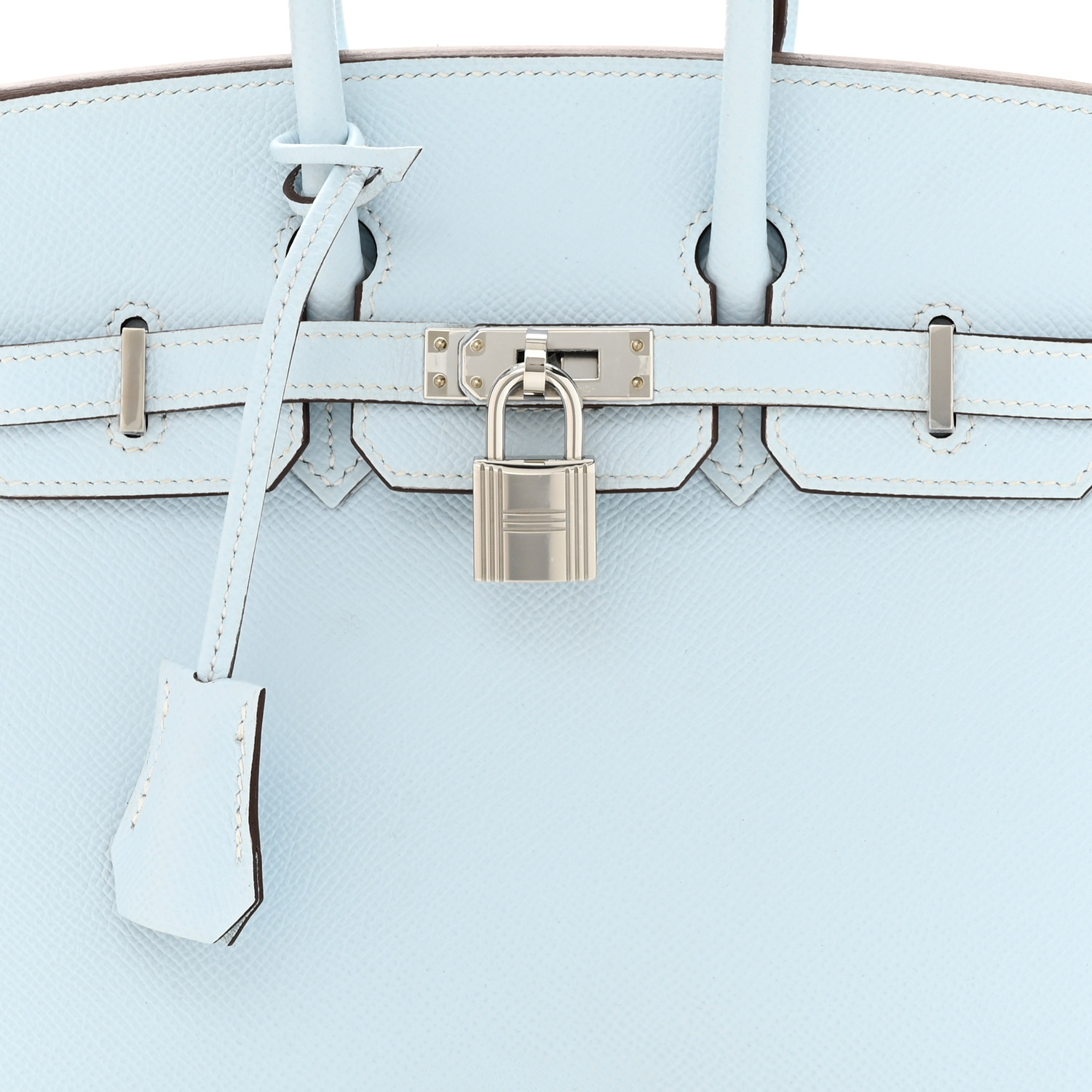 Epsom Birkin Sellier 25 Bleu Brume
