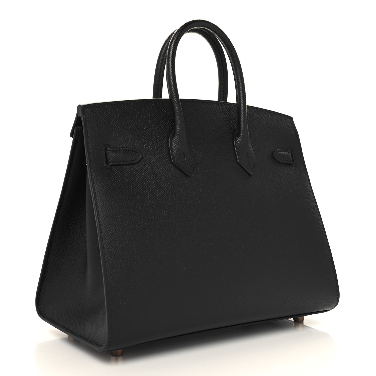 Epsom Birkin Sellier 25 Black(Golden Lock)