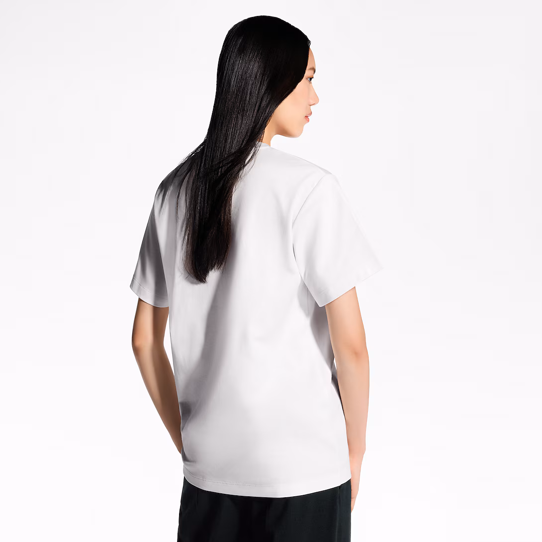 LV-1AHISY  Paris Travel Stamp T-Shirt