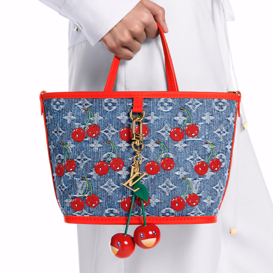 LV x TM Cerise Bag Charm M02476