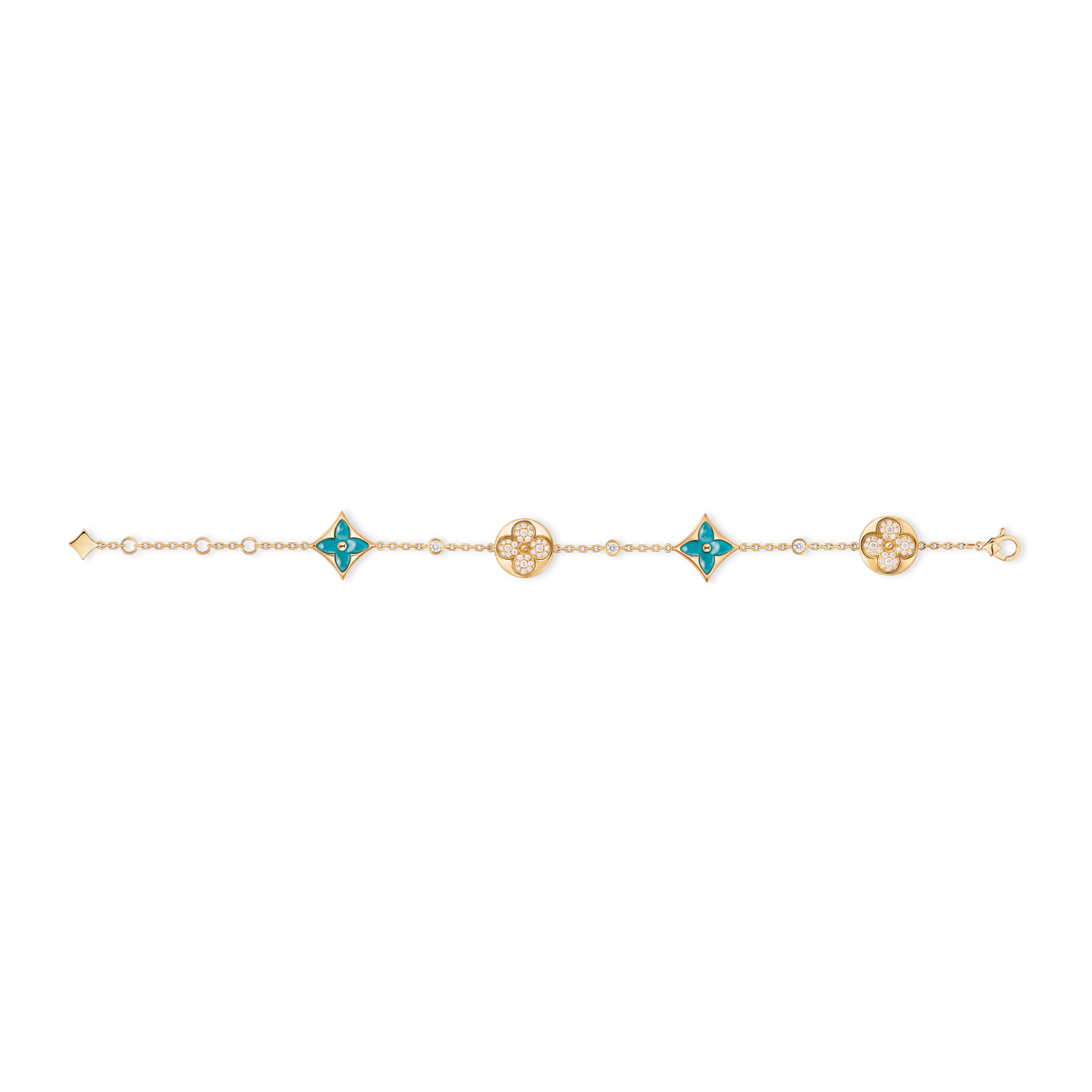 ãð¥Special Offersð¥ãThis Weekâs Deal:LV Color Blossom BB Multi-Pattern Bracelet Yellow Gold