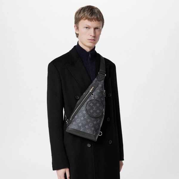 Louis Vuitton Monogram Eclipse M30936 Duo Slingbag