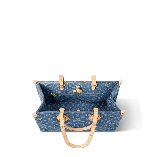 【🔥Special Offers🔥】Louis Vuitton M46871 OnTheGo MM Denim Blue