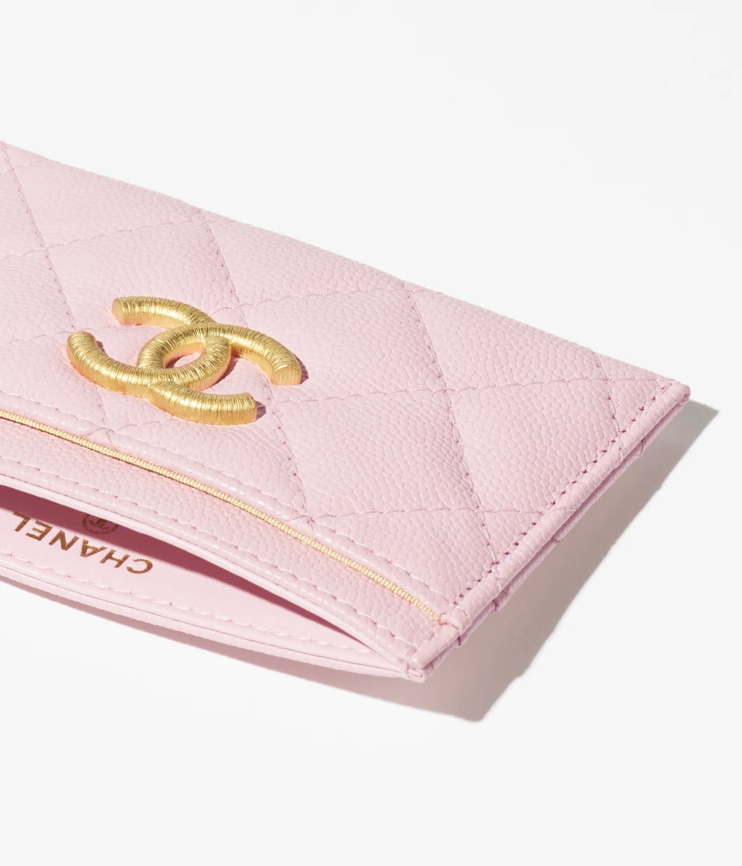 CHANEL Card Holder-Light Pink