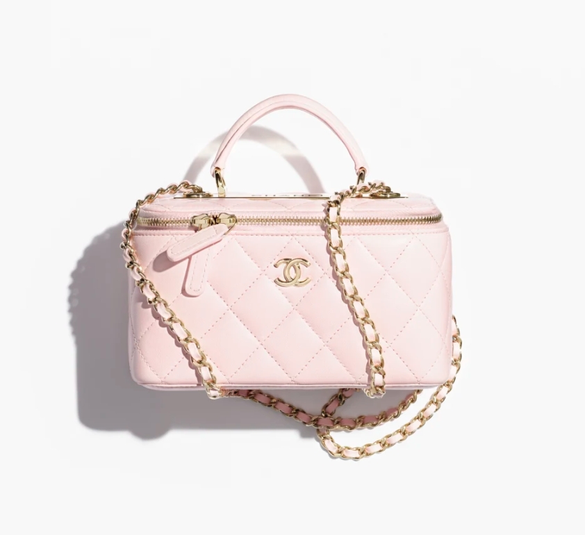 ãð¥Special Offersð¥ãCHANEL Long Vanity with chain-Light Pink