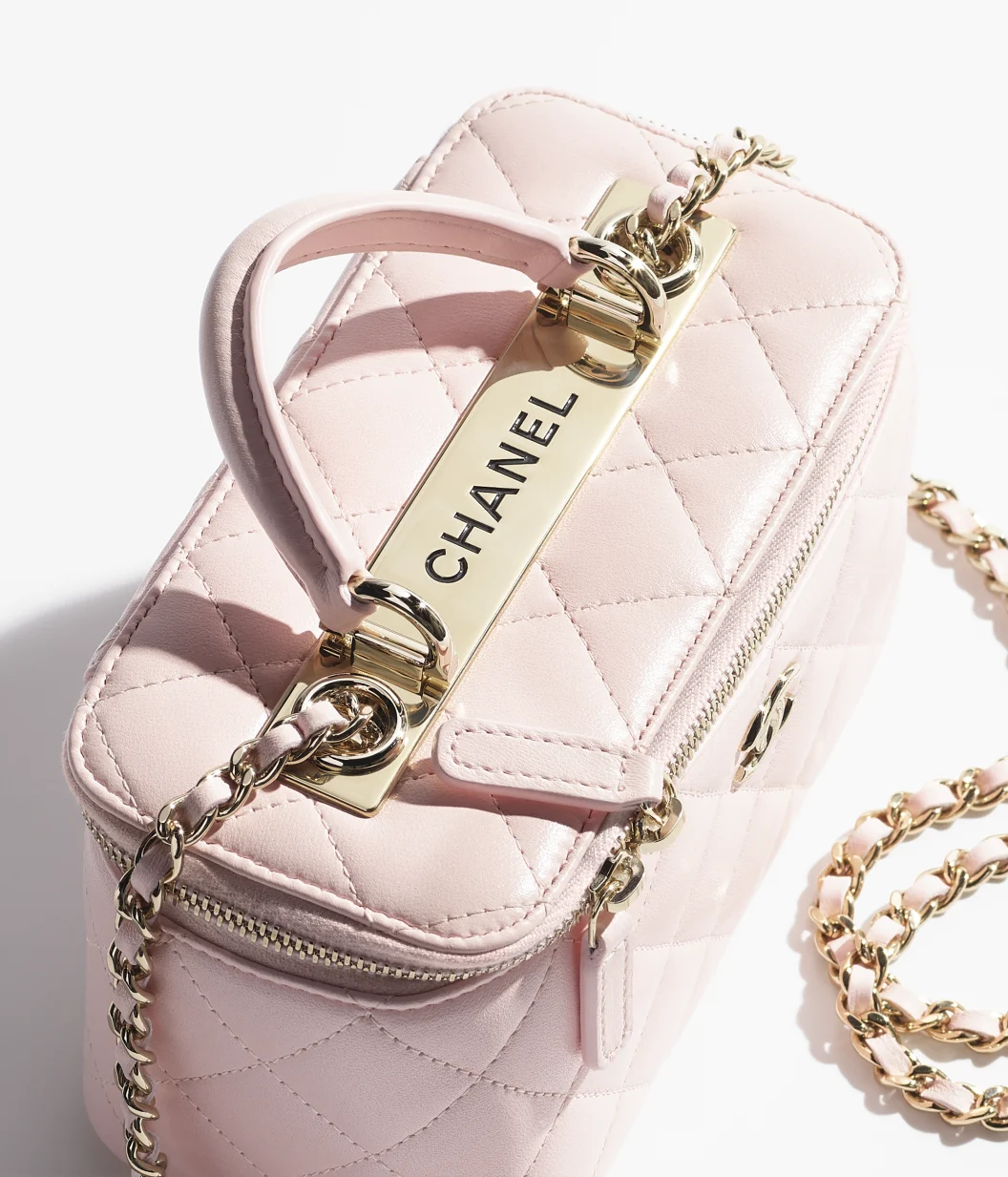 ãð¥Special Offersð¥ãCHANEL Long Vanity with chain-Light Pink