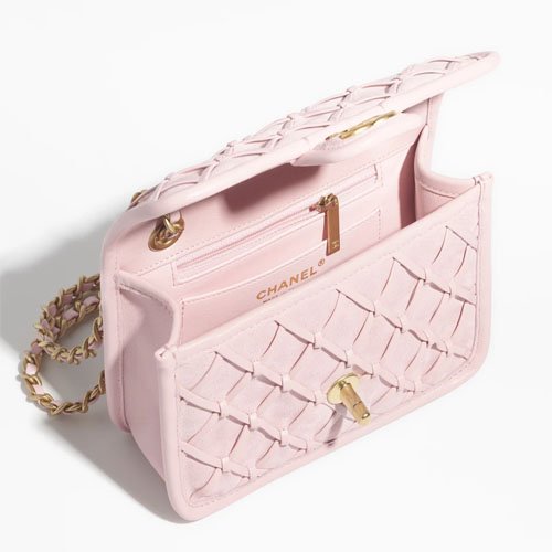 CHANEL Mini Flap Bag-Light Pink