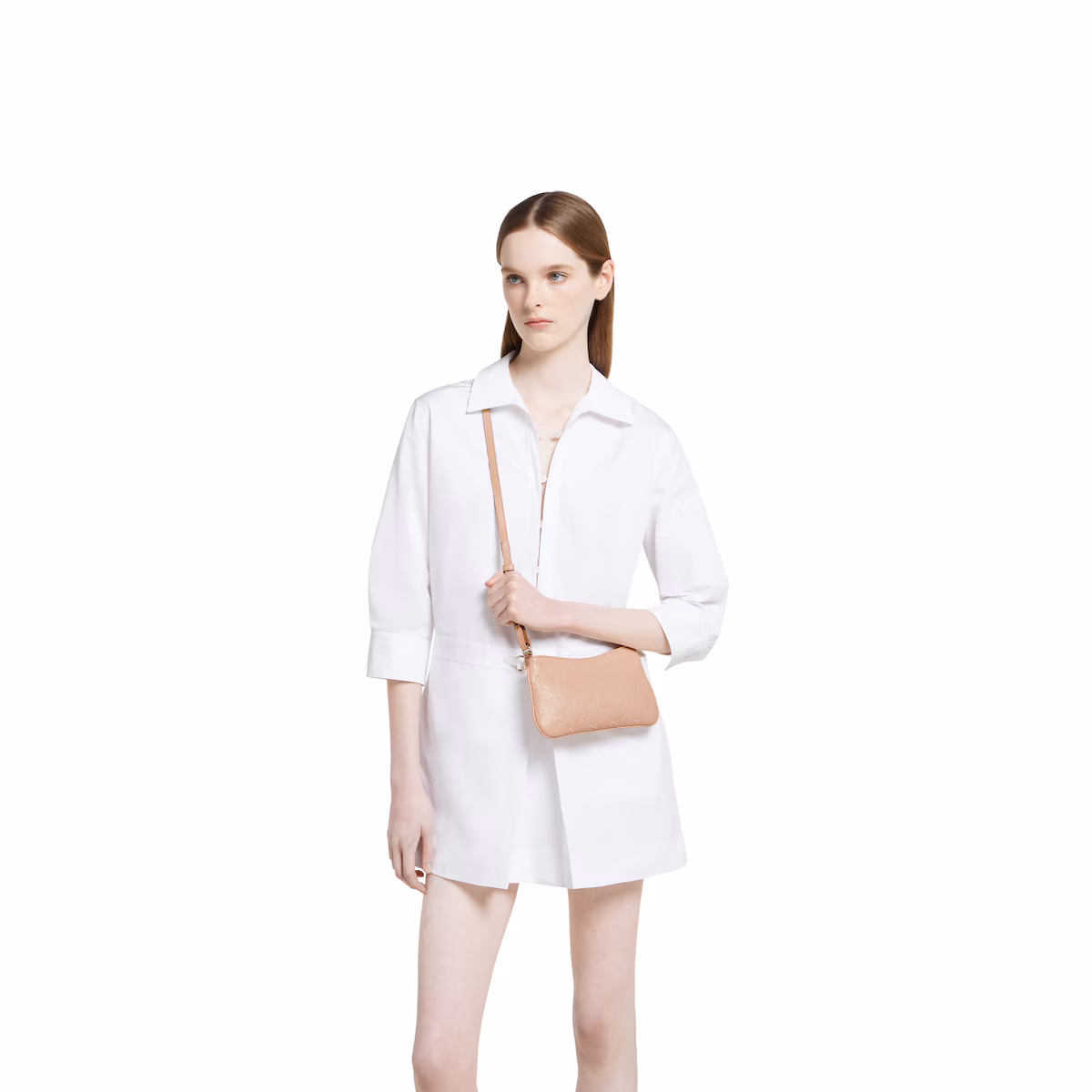 GG EMBLEM SMALL SHOULDER BAG Style 815278 AAEEM 6802