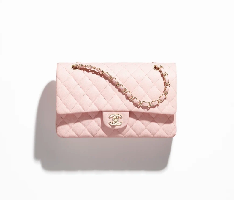 ãð¥Special Offersð¥ãCHANEL Classic 11.12 Handbag Light Pink
