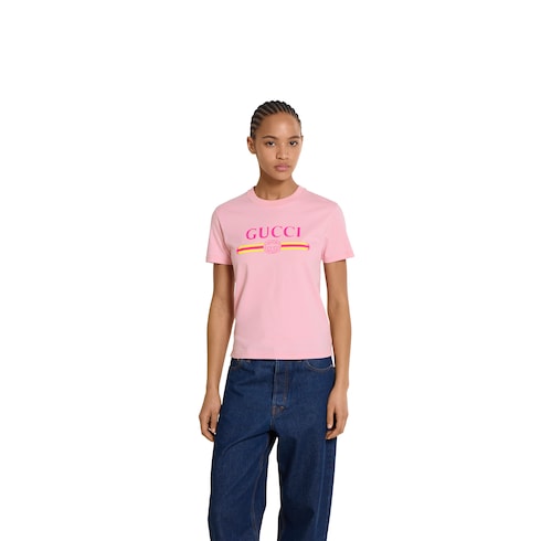 Gucci Cotton jersey T-shirt with print