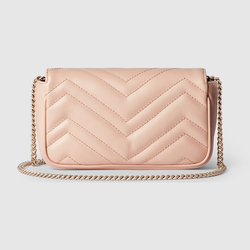 【🔥Special Offers🔥】GG Marmont mini bag Variation light pink leather