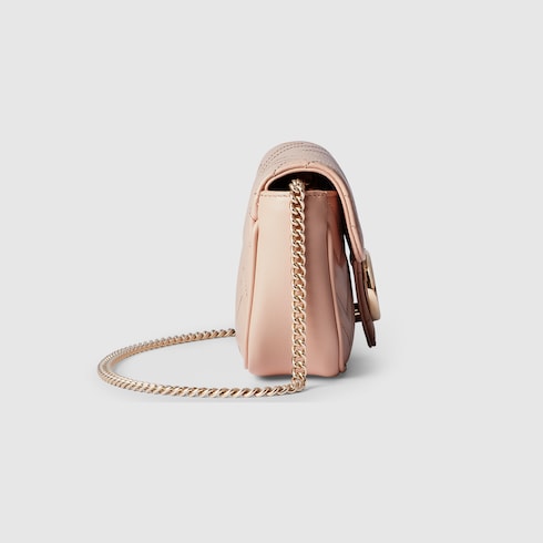 【🔥Special Offers🔥】GG Marmont mini bag Variation light pink leather