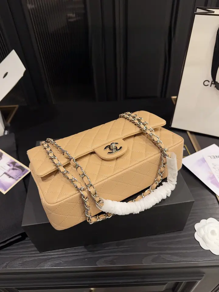 Chanel Classic Flap Bag-Caramel