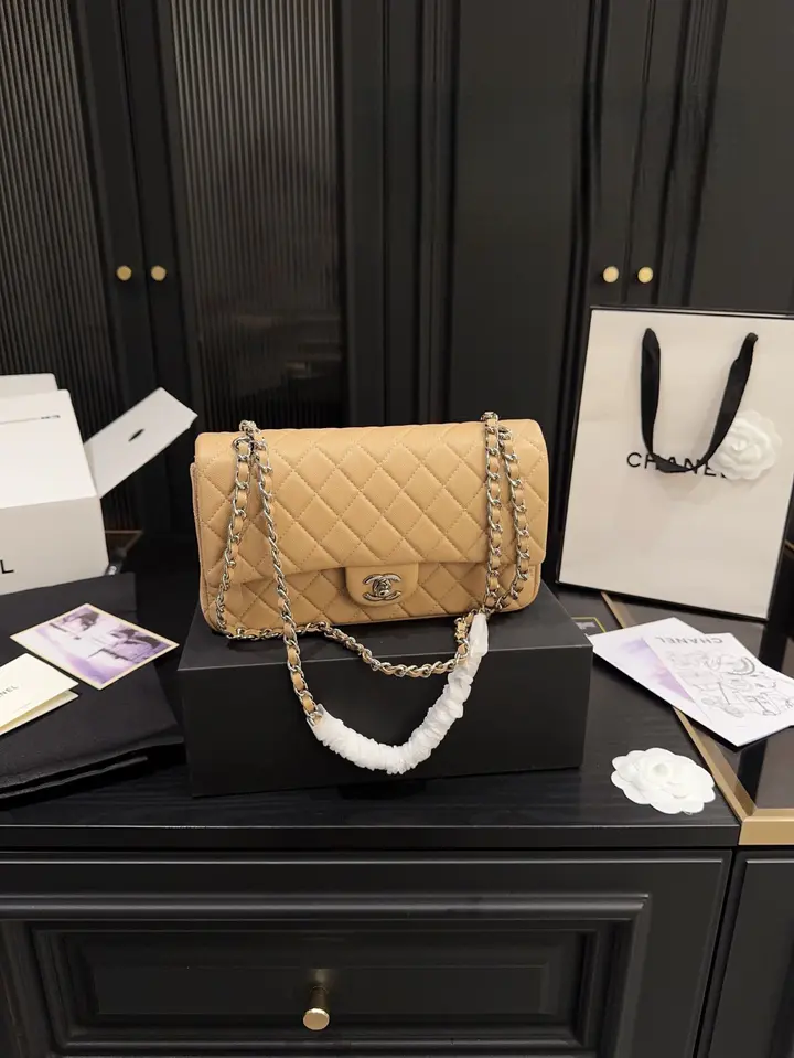 Chanel Classic Flap Bag-Caramel