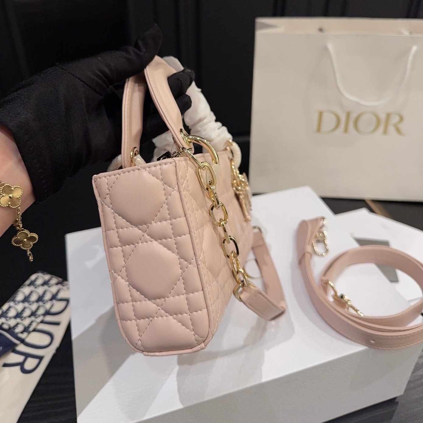 DIOR Small Lady D-Joy Bag
