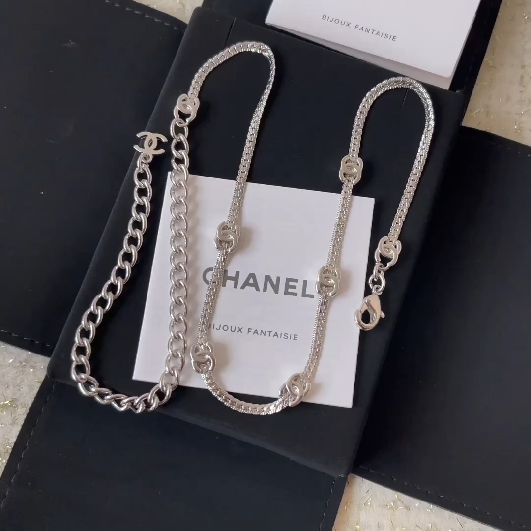 Chanel 24B Snake Chain 5C Necklace – Multi-Wear Choker