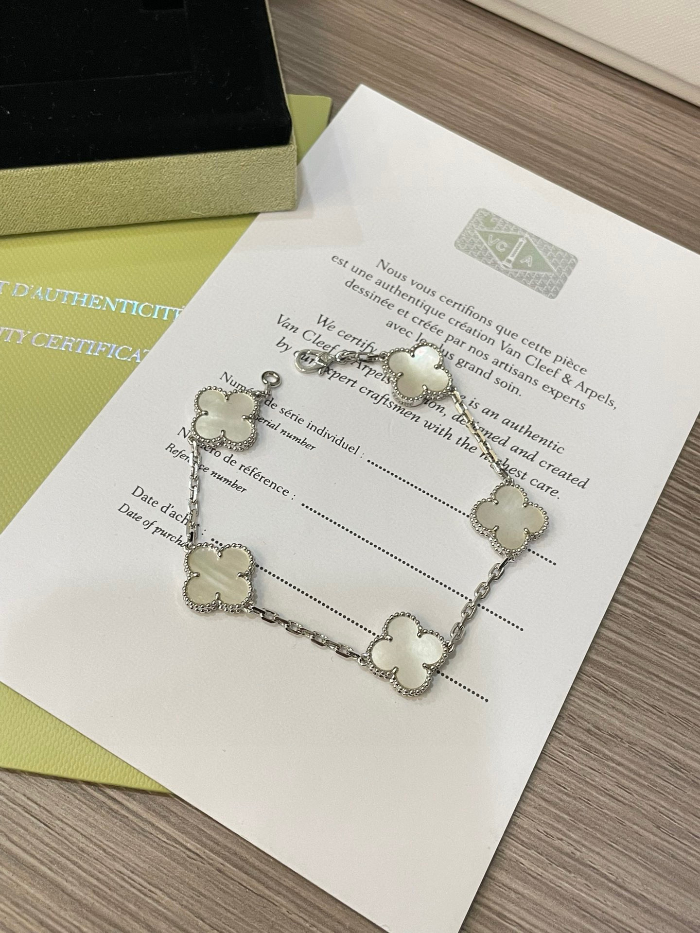 Van Cleef & Arpels Clover Jewelry Set