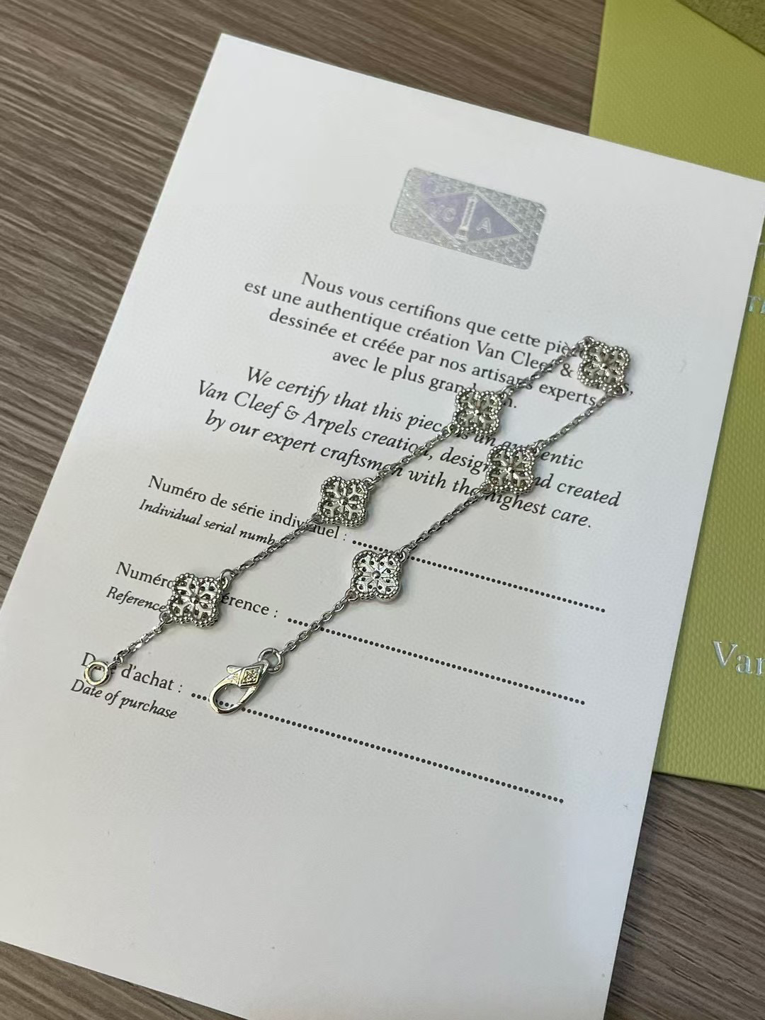 Van Cleef & Arpels Six-Motif Clover Bracelet