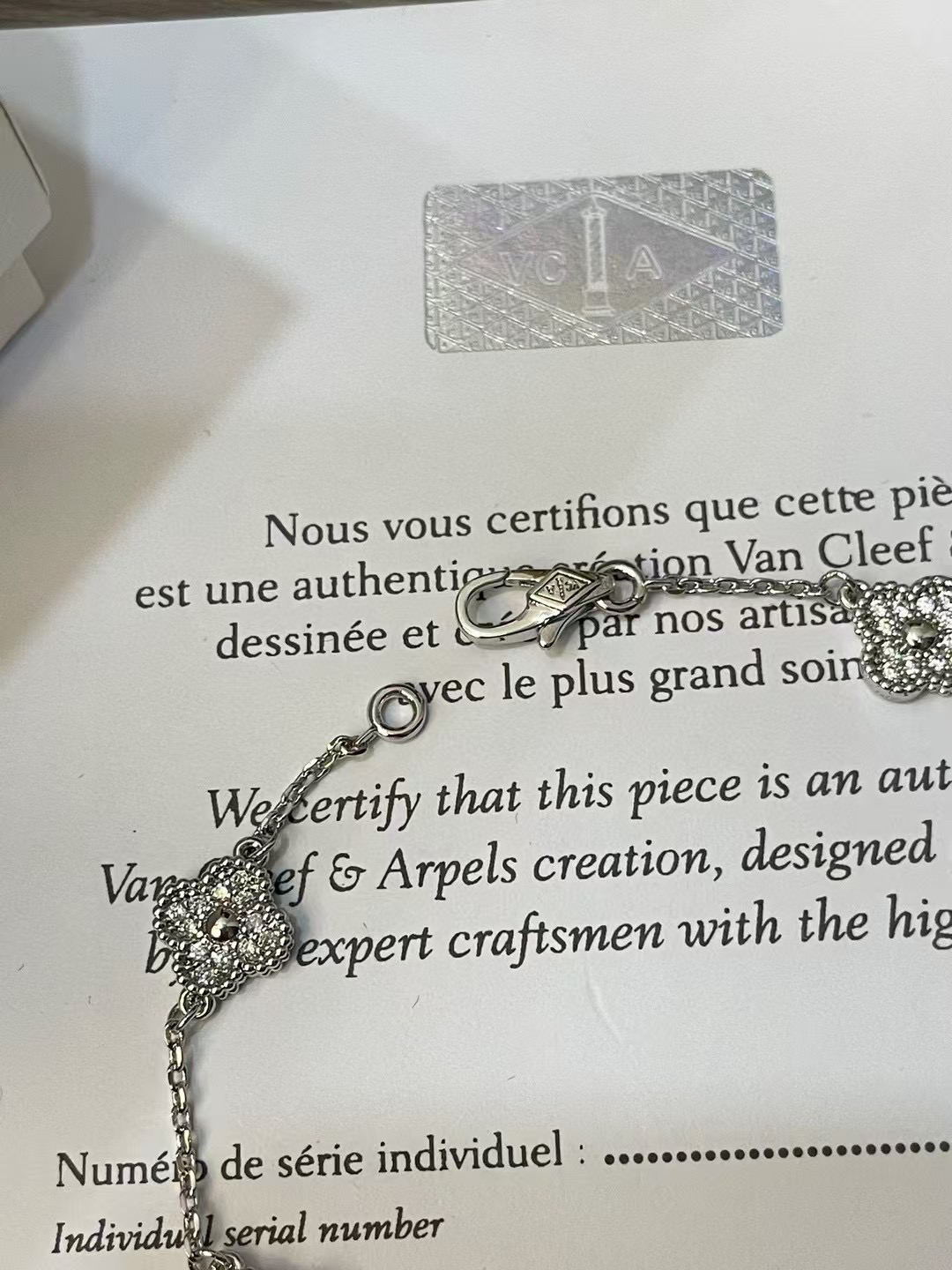 Van Cleef & Arpels Six-Motif Clover Bracelet