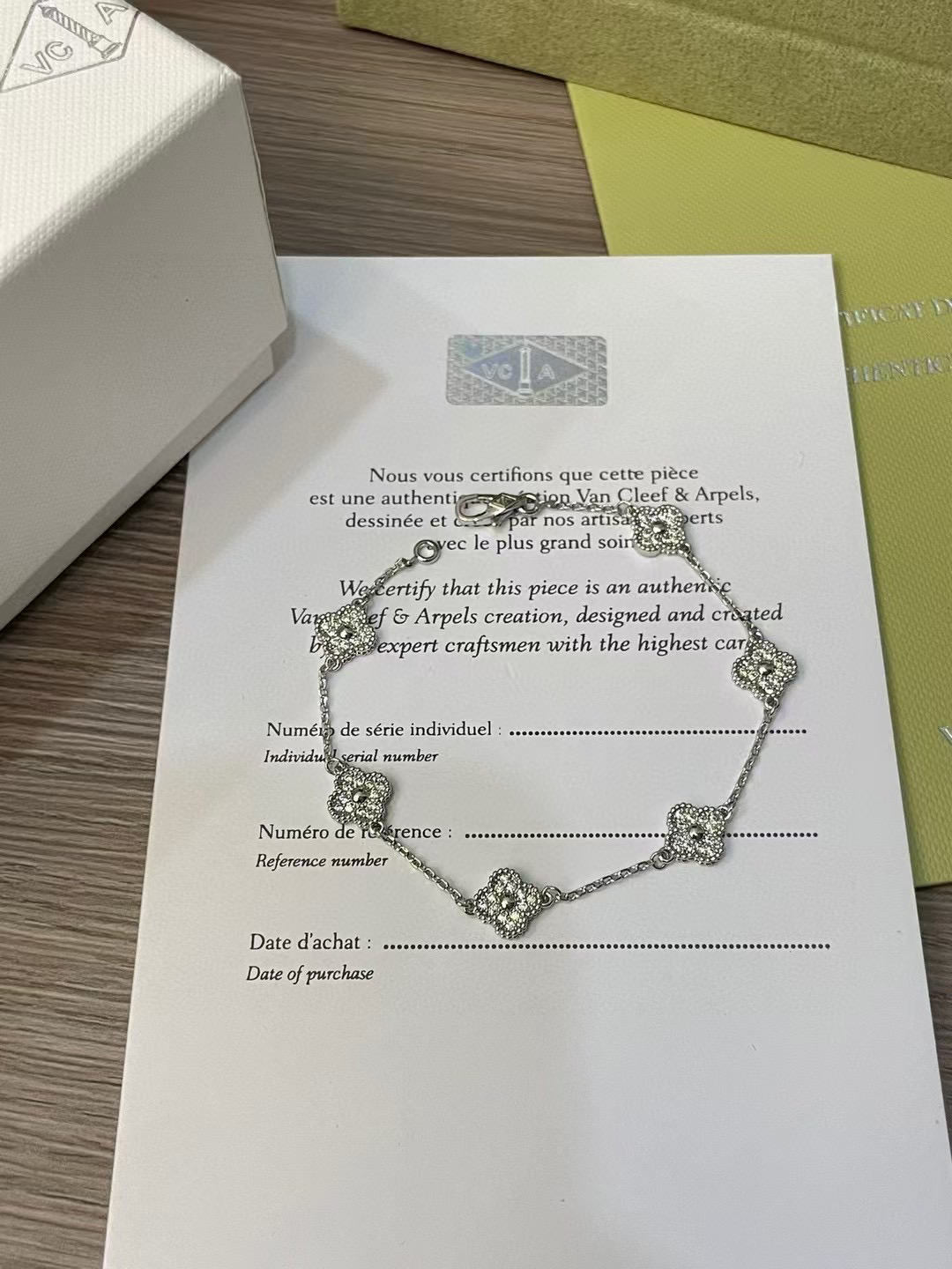 Van Cleef & Arpels Six-Motif Clover Bracelet