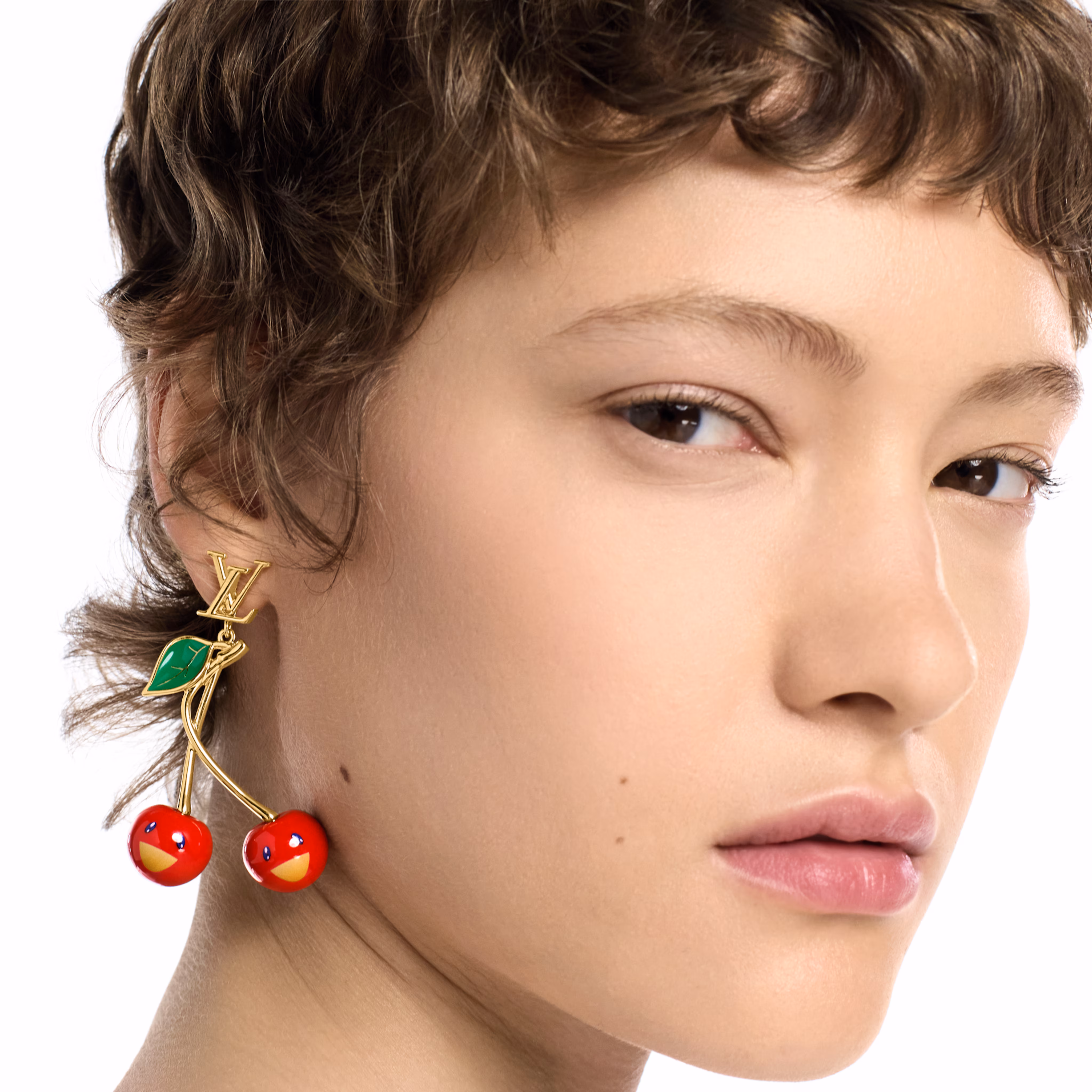 LV x TM Cerise Earrings M02808
