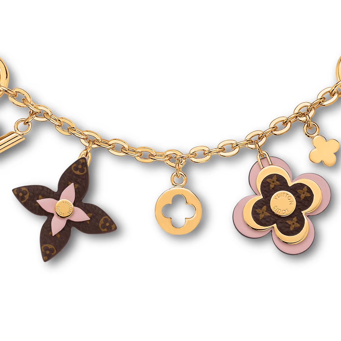 LV Blooming Flowers Chain Bag Charm M01414