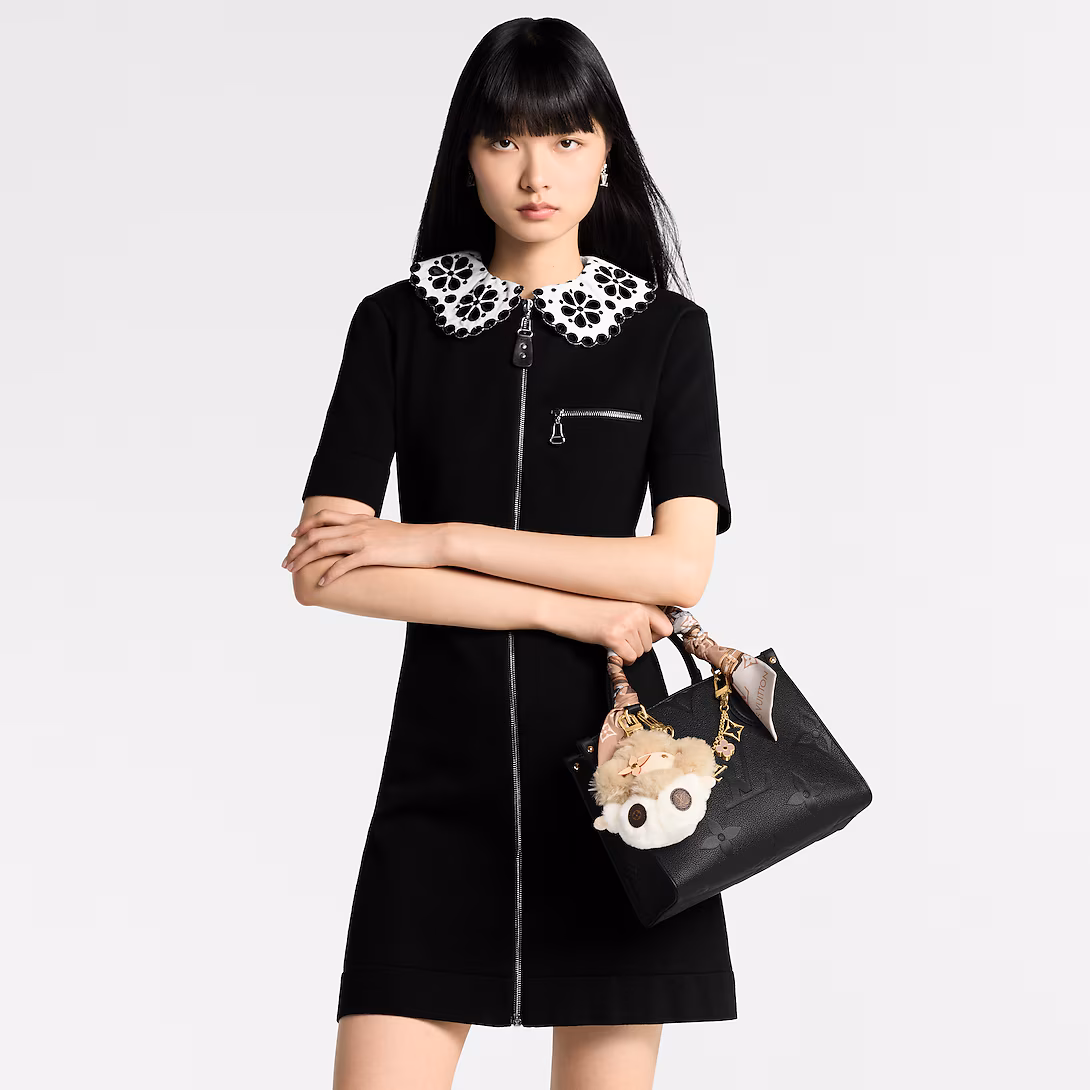 LV Fleur de Monogram Bag Charm Chain M01413