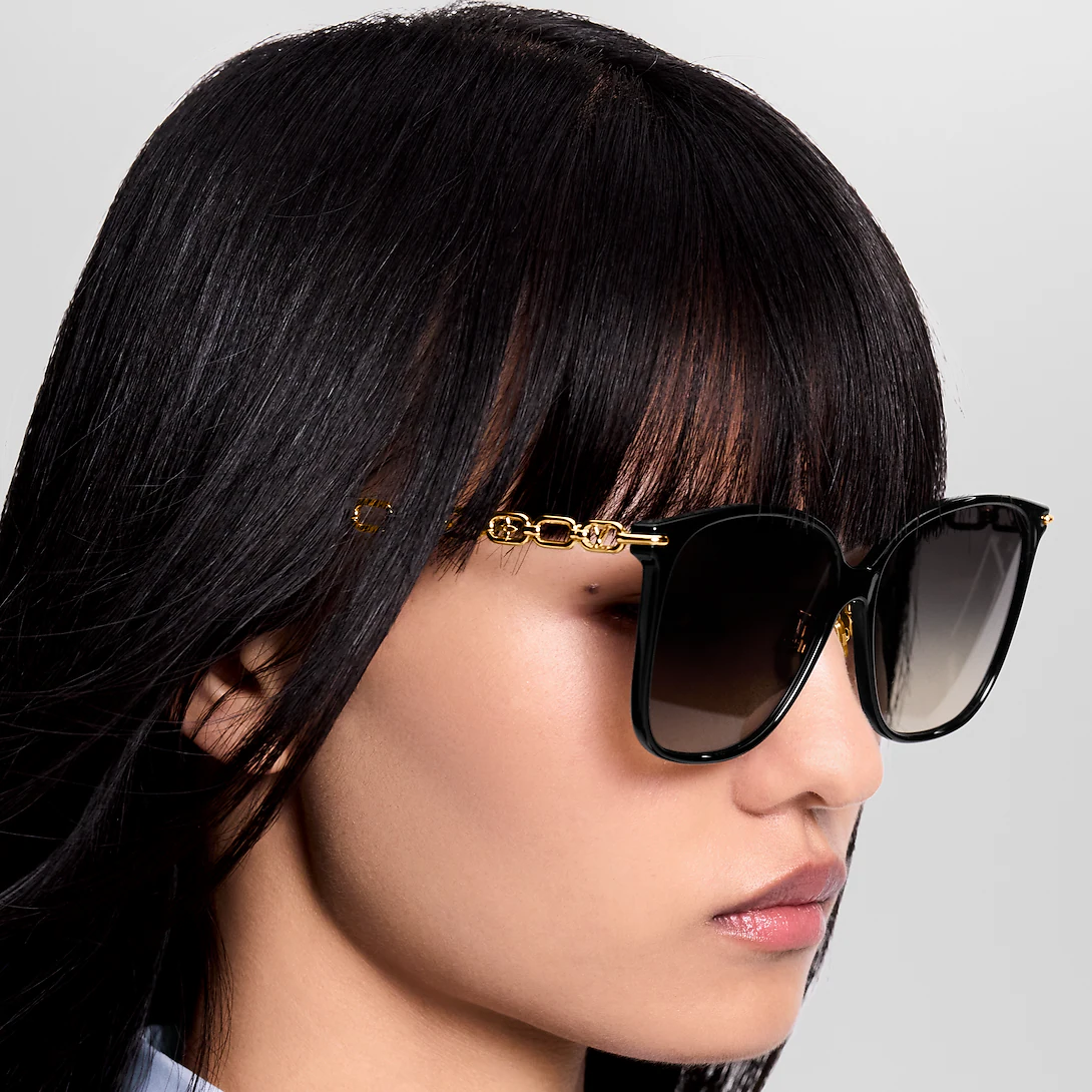 LV Z1911U My LV Chain Two Classique Square Sunglasses