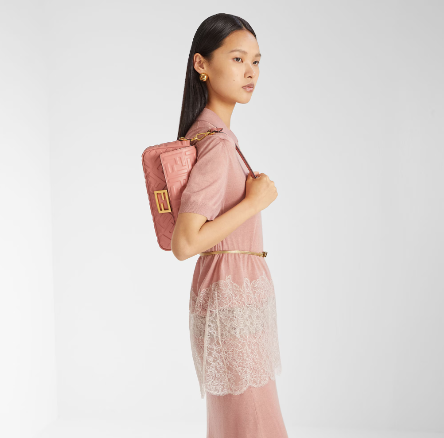 FENDI Baguette Pink