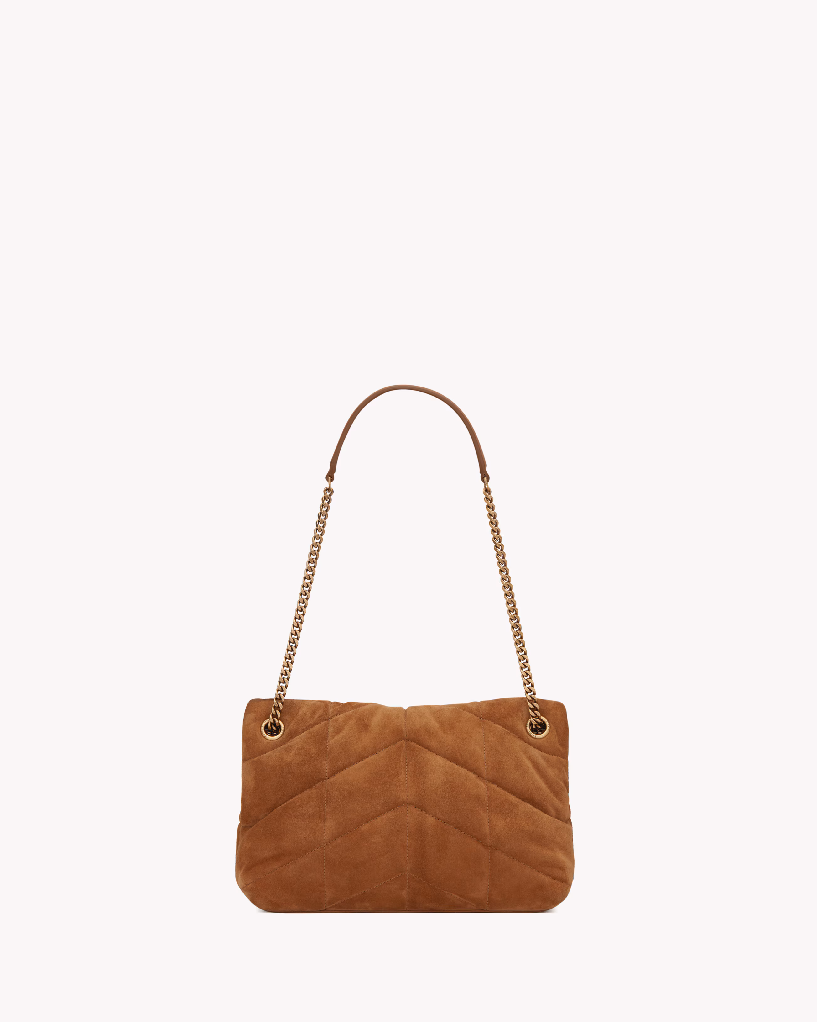 YSL PUFFER SMALL in suede