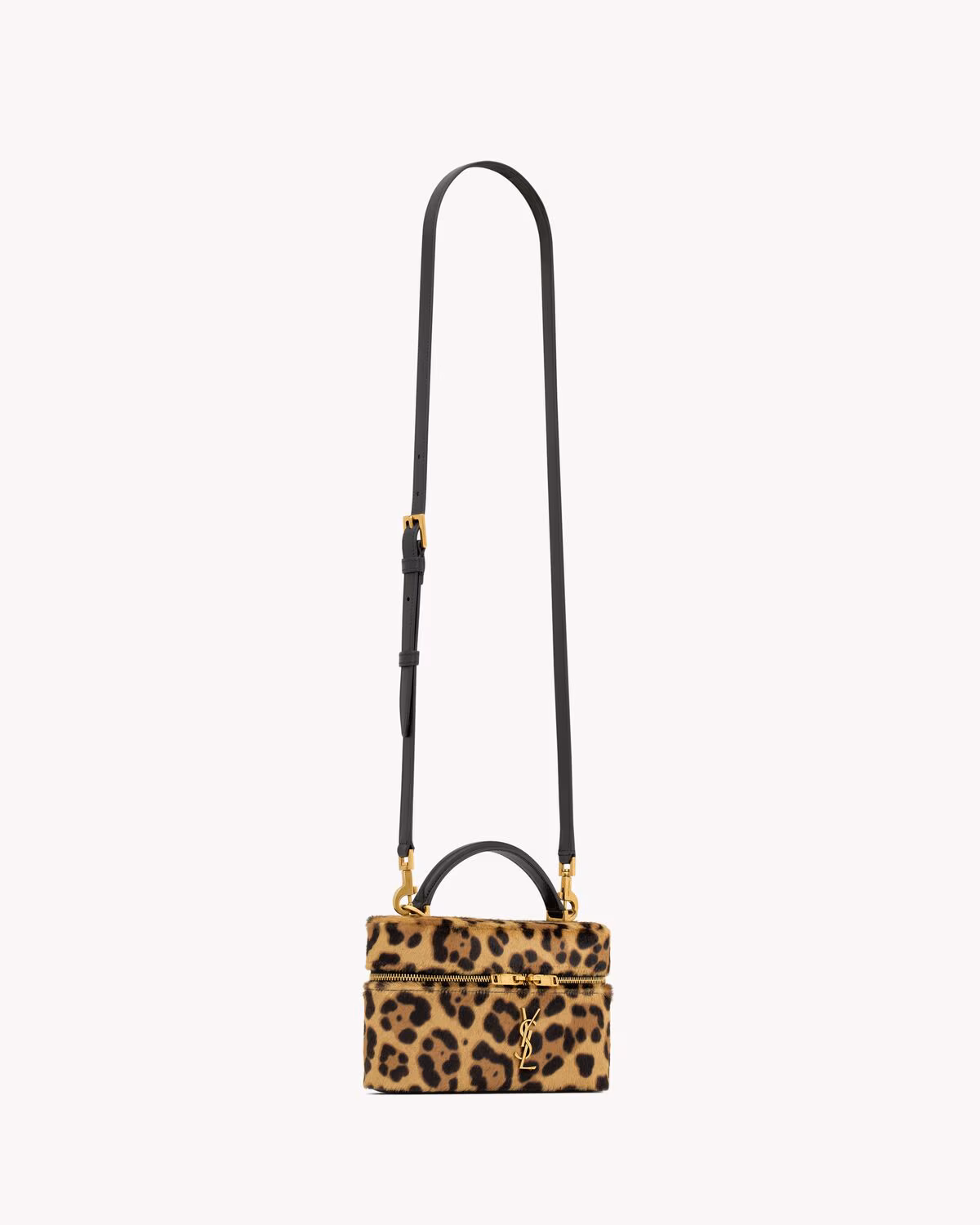 YSL GABY vanity bag in pony hair leather