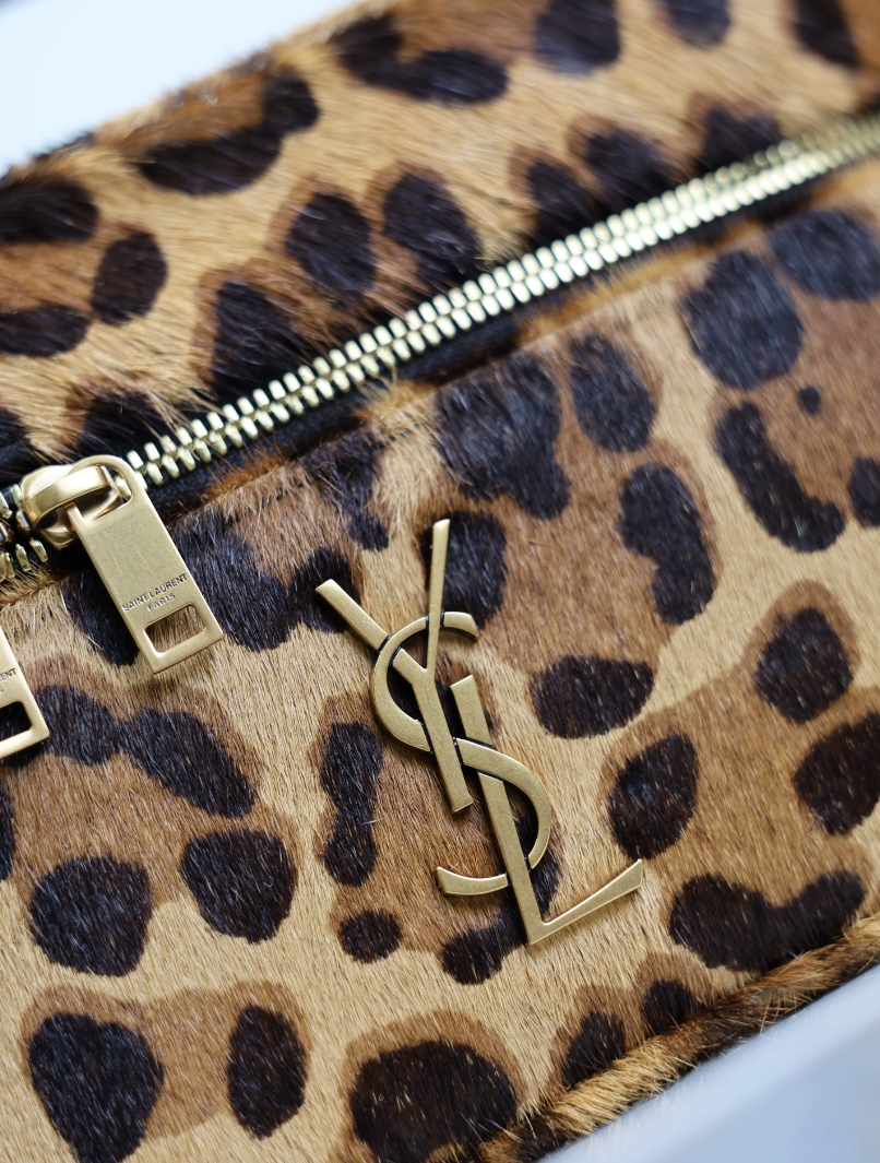 YSL GABY vanity bag in pony hair leather
