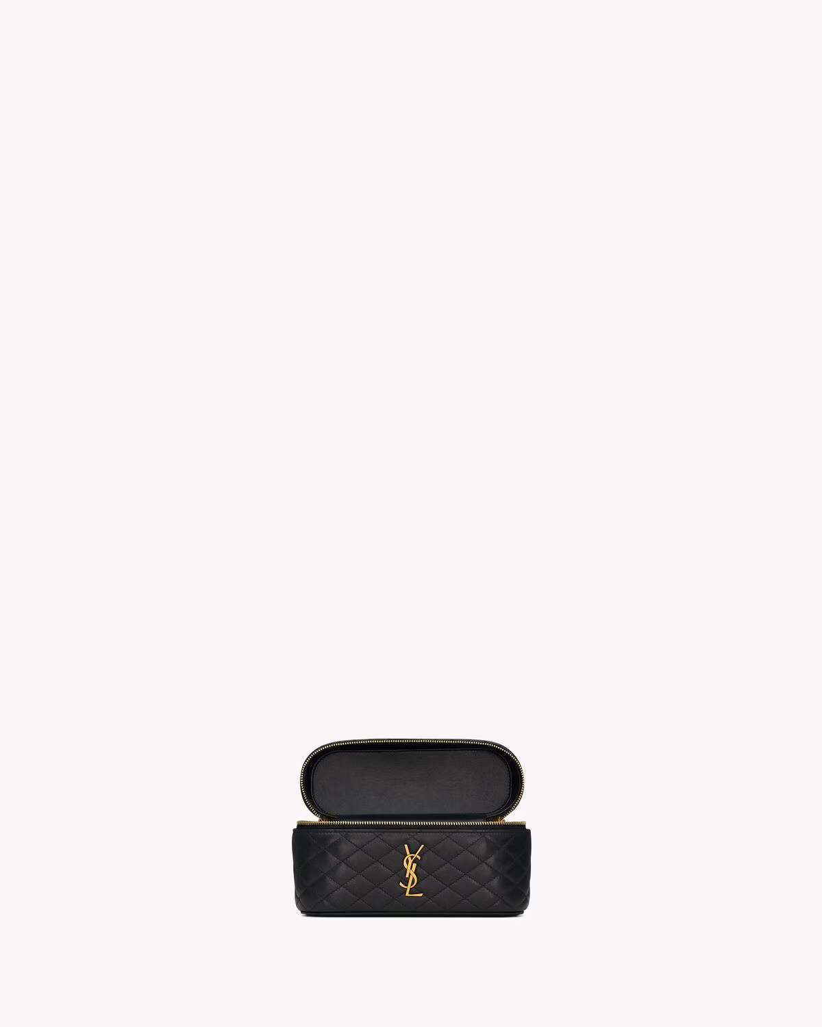 YSL GABY vanity bag in lambskin-Black