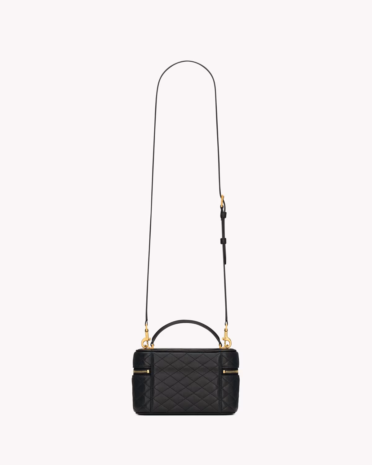 YSL GABY vanity bag in lambskin-Black