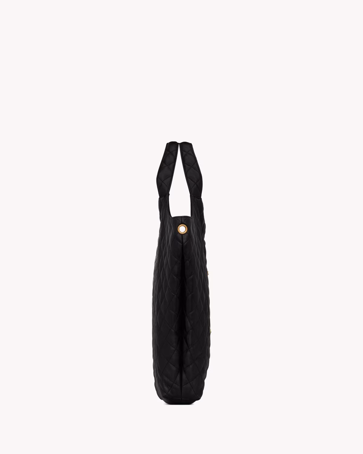 YSL ICARE in quilted lambskin-BLACK
