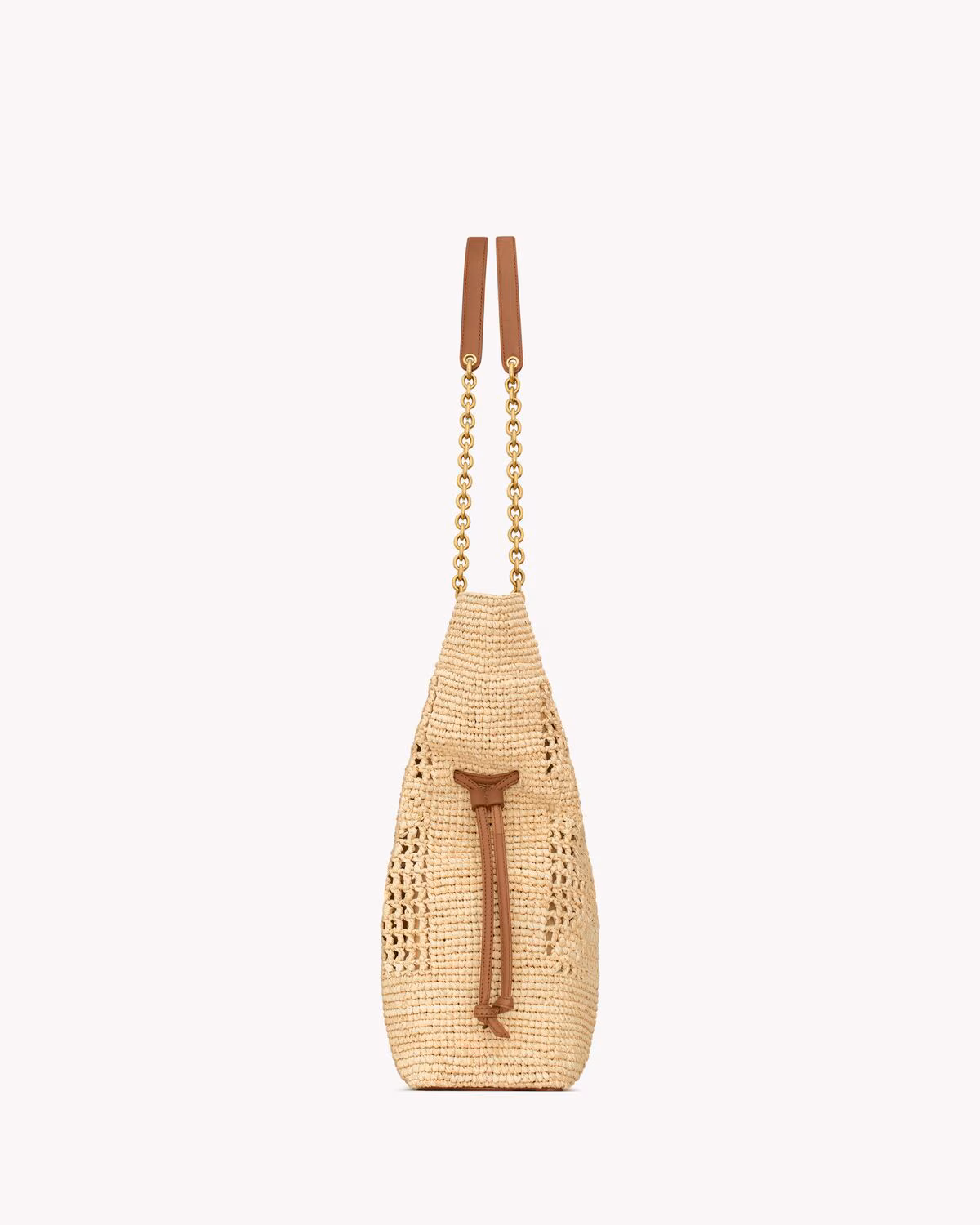 YSL JAMIE SHOPPING in raffia