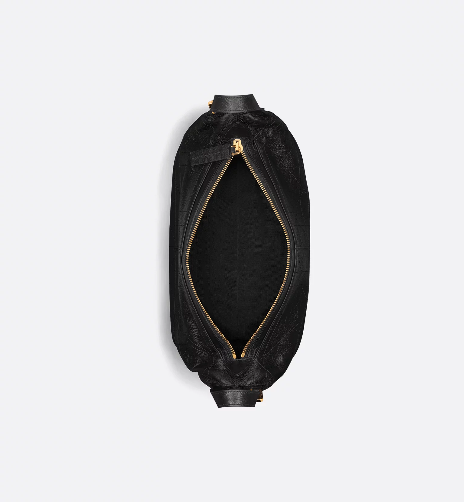 Dior Medium D-Journey Bag in Crinkled Calfskin