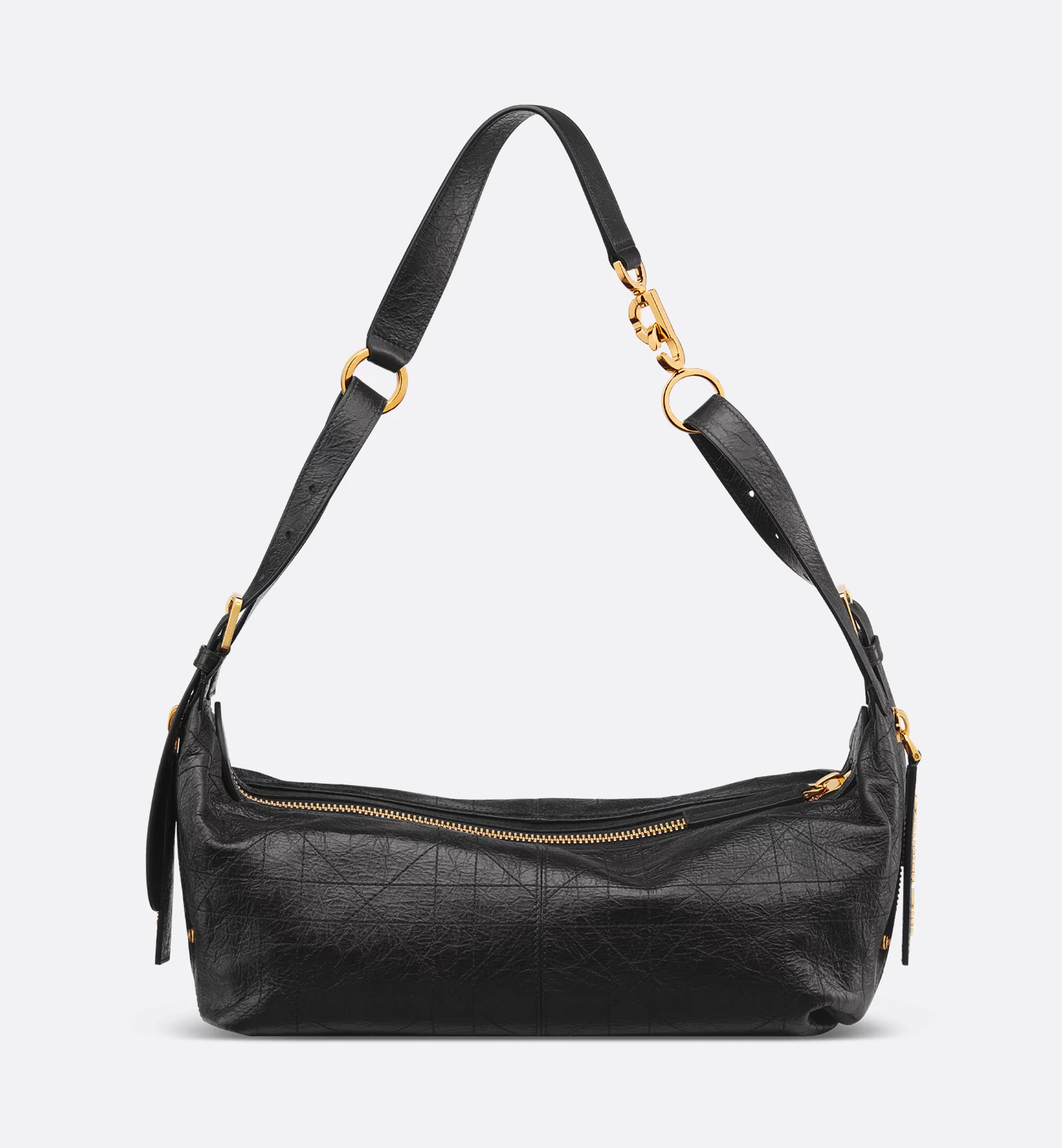 Dior Medium D-Journey Bag in Crinkled Calfskin