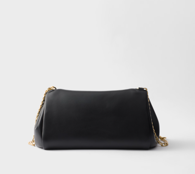 Prada Tumulte small nappa leather bag-Black
