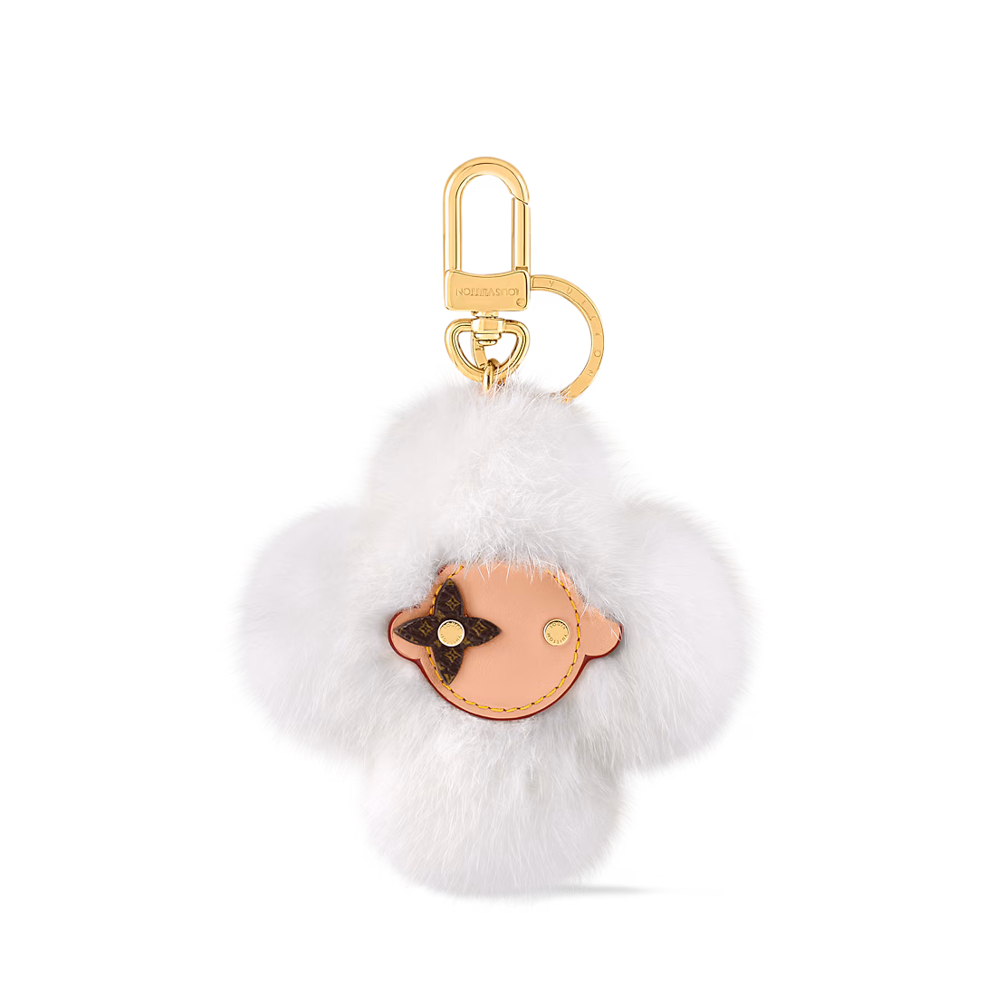 LV Vivienne Fur Key Holder M02300