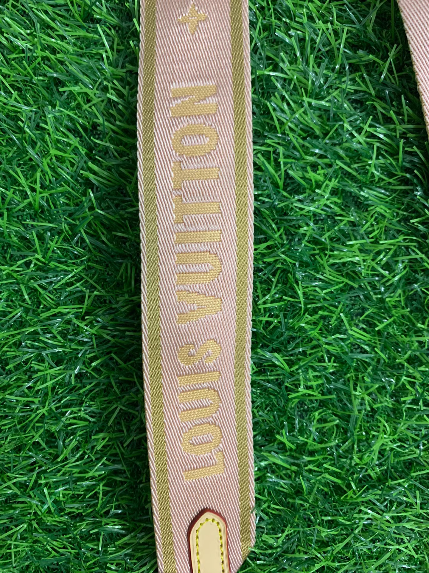 LV Pink Adjustable Shoulder Strap for LV Bags
