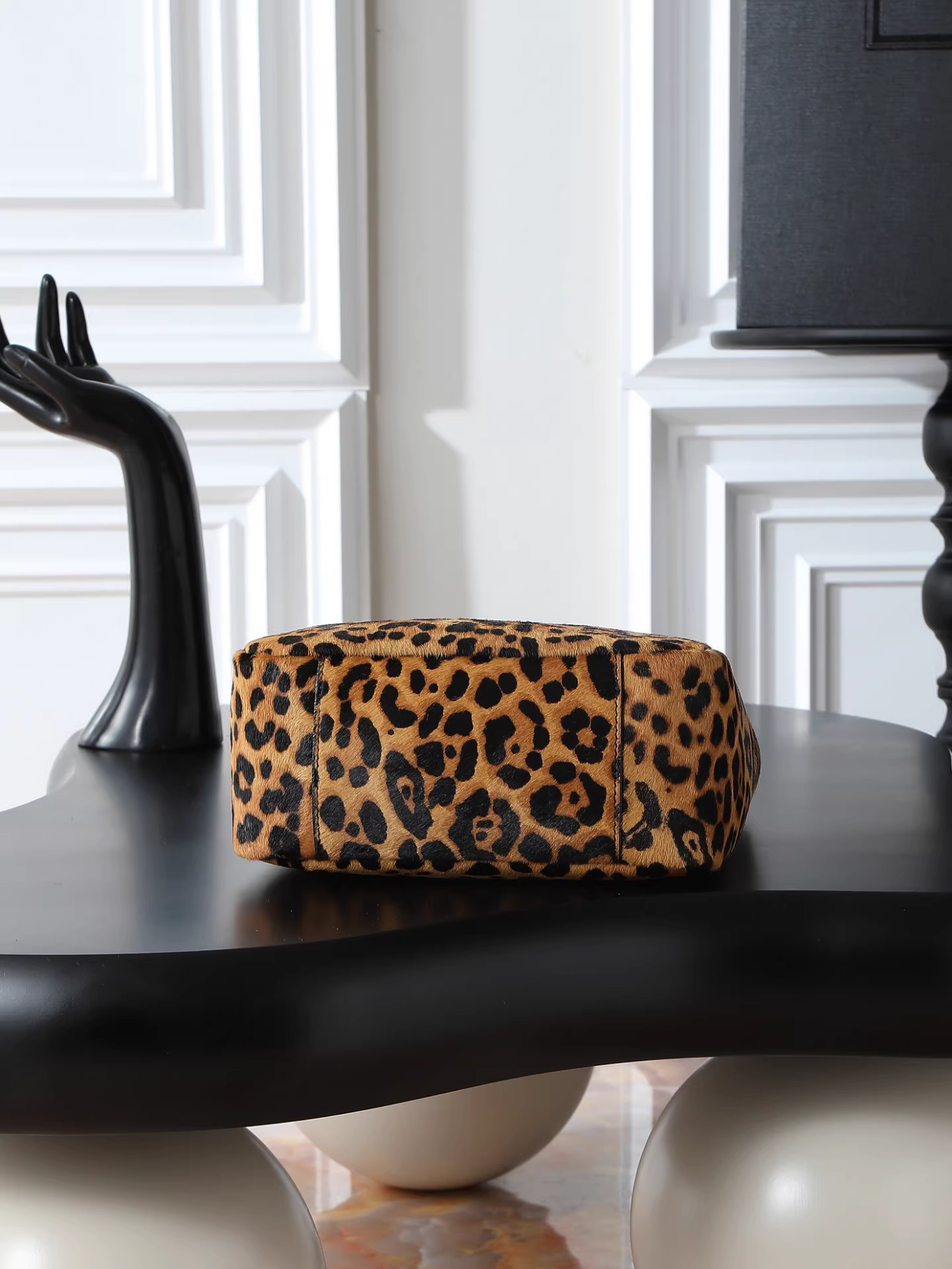 YSL LE 5 À 7 supple small in pony hair leather
