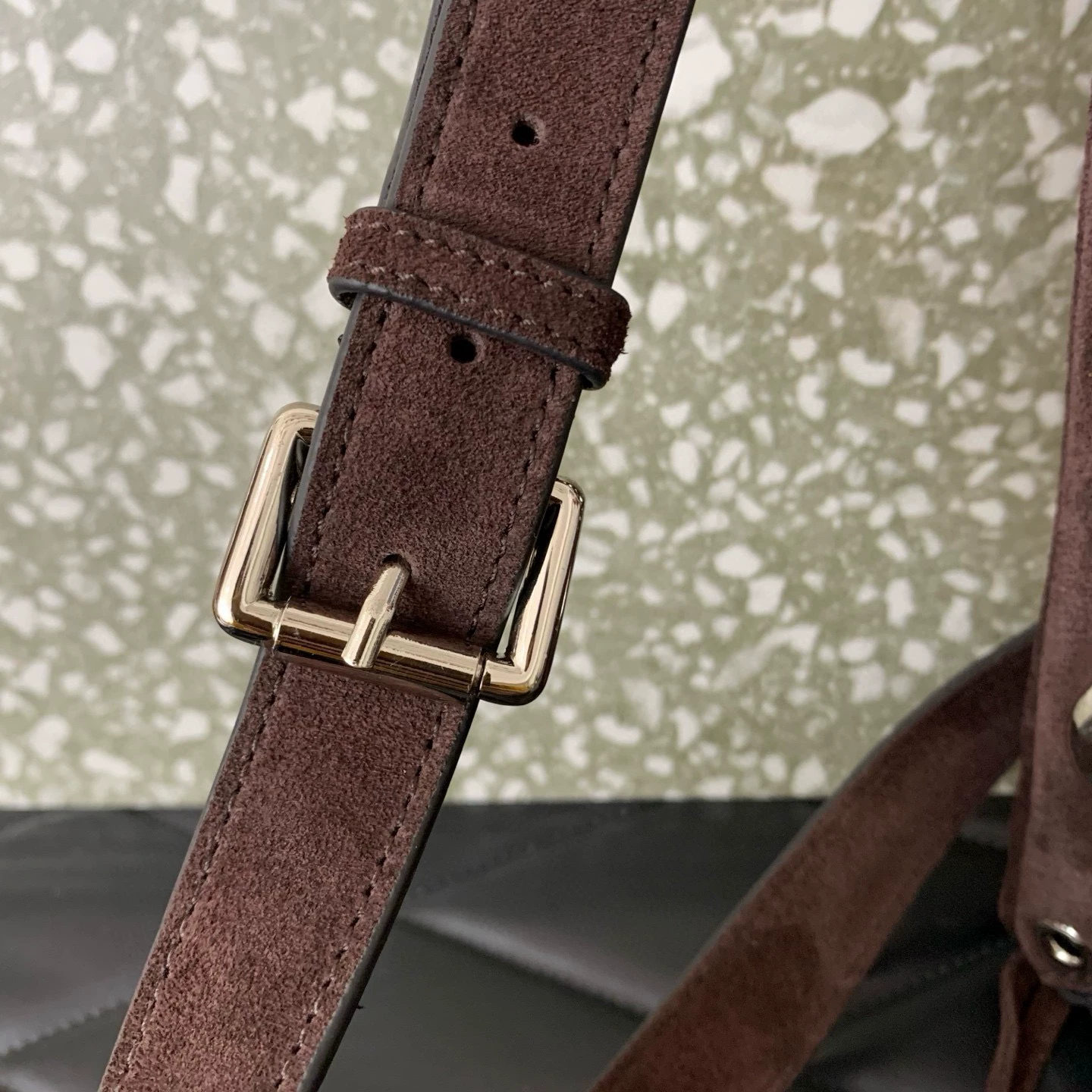 Valentino Garavani Nellcôte Suede Shoulder Bag With Fringes