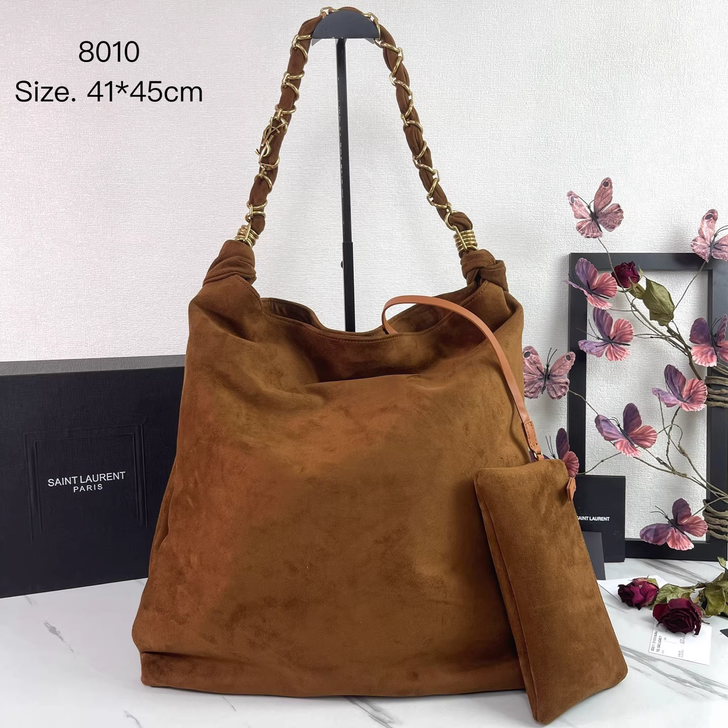 YSL AMALIA in suede