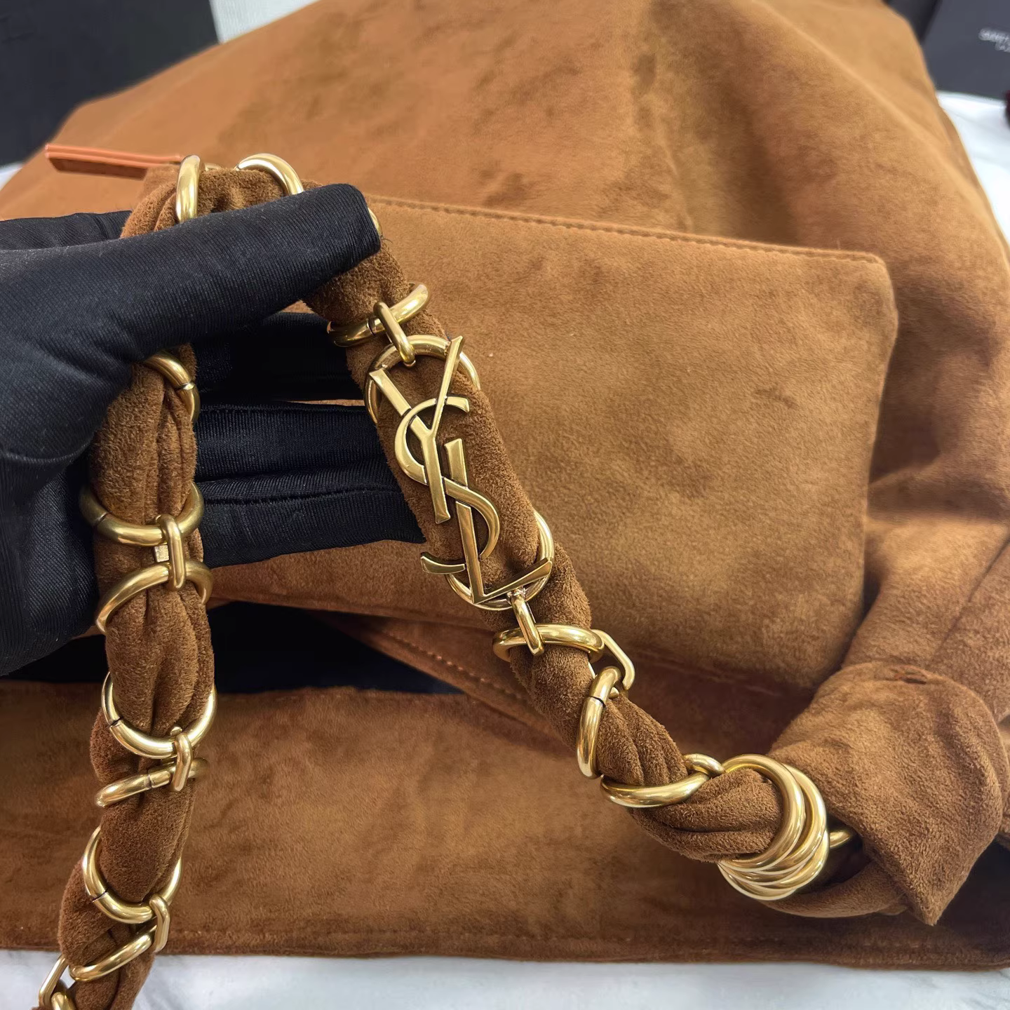 YSL AMALIA in suede