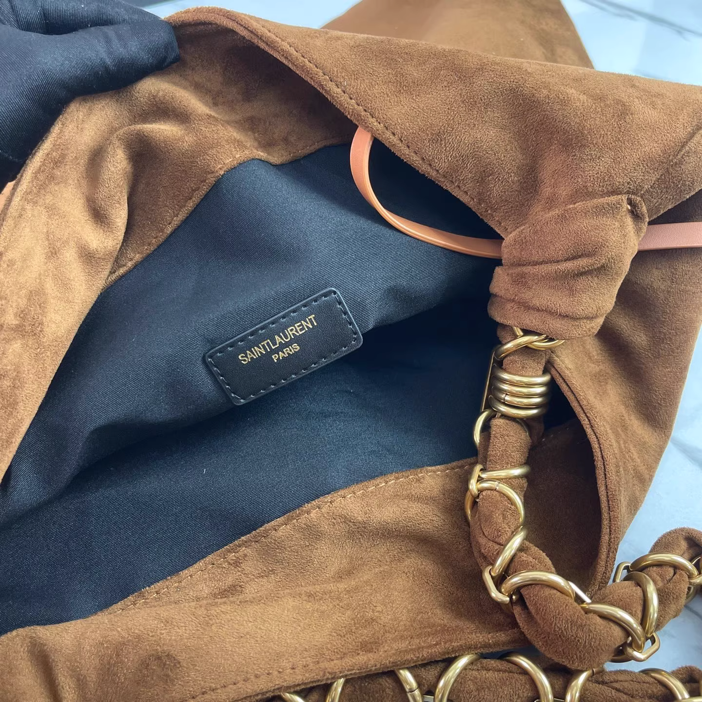 YSL AMALIA in suede
