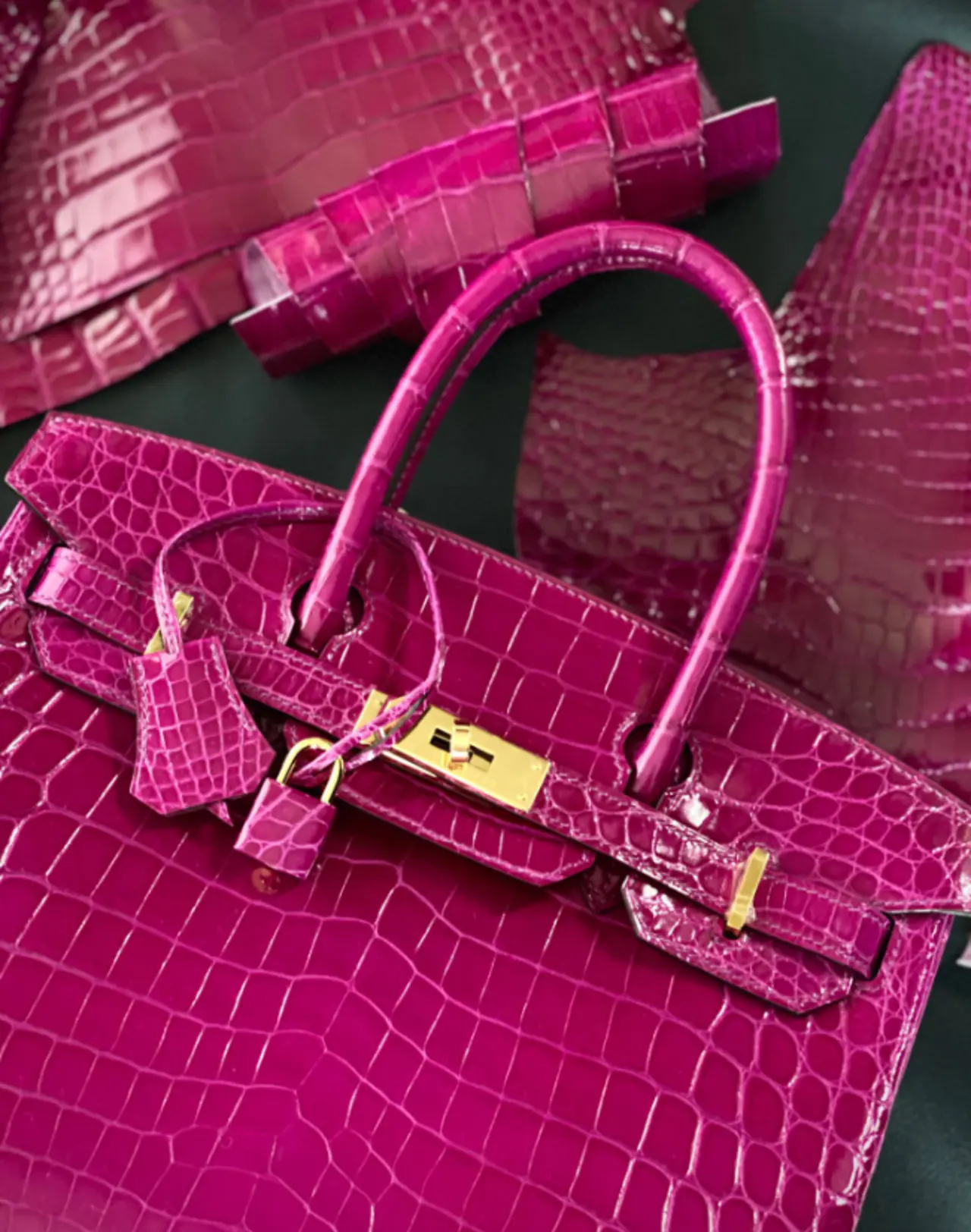 Hermès Birkin 30 Bag – Imported Nile Crocodile Skin with Gold Buckle